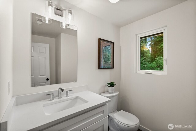 754 SW Oak Rd, Port Orchard, WA 98367 - half bath with toilet and vanity