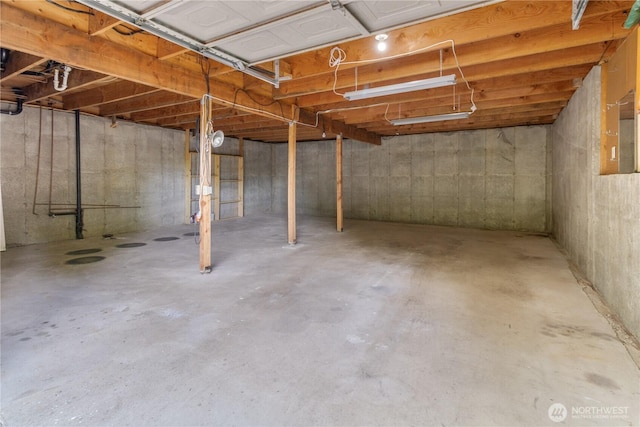 1681 E Saint Andrews Dr N, Shelton, WA 98584 - view of unfinished basement