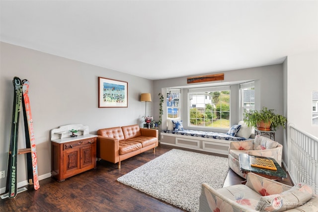 2954 Lowren Loop, Port Orchard, WA 98366 - living room with dark wood-style flooring