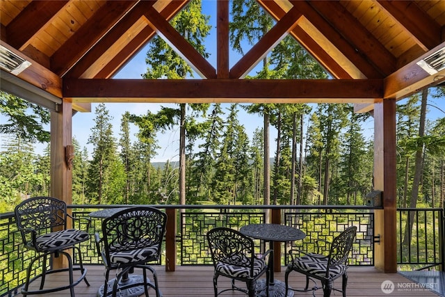 151 Miners Camp Way, Cle Elum, WA 98922 - view of wooden terrace