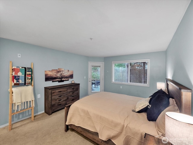 2218 S 336th St Unit 604, Federal Way, WA 98003 - bedroom featuring access to exterior and carpet floors