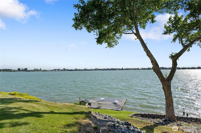 2102 NE Elgin Rd, Moses Lake, WA 98837 - water view featuring a boat dock