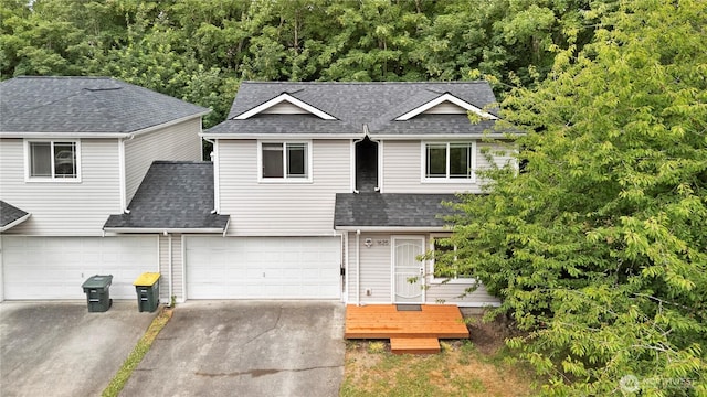 1625 Lincoln St, Bellingham, WA 98229 - traditional home with asphalt driveway, a shingled roof, and a garage