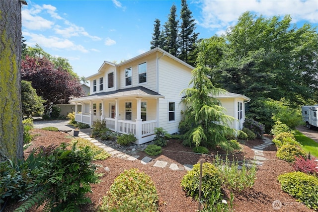 2702 Shannon Point Rd, Anacortes, WA 98221 - view of front of property featuring covered porch