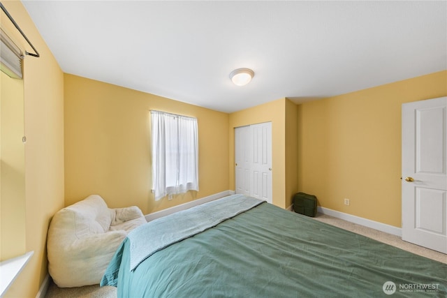 2702 Shannon Point Rd, Anacortes, WA 98221 - bedroom with carpet floors and a closet