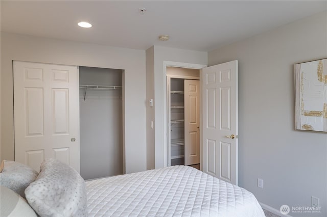 559 Mcgraw St Unit 204, Seattle, WA 98109 - bedroom with a closet and recessed lighting