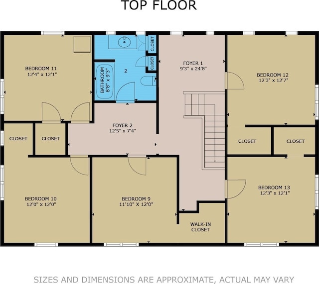 4715 19th Ave NE, Seattle, WA 98105 - view of floor plan / room layout