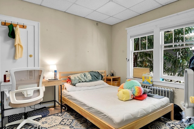 4715 19th Ave NE, Seattle, WA 98105 - bedroom featuring a drop ceiling