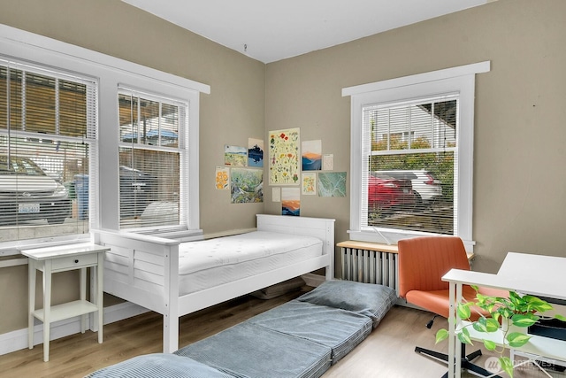 4715 19th Ave NE, Seattle, WA 98105 - bedroom with wood finished floors and baseboards