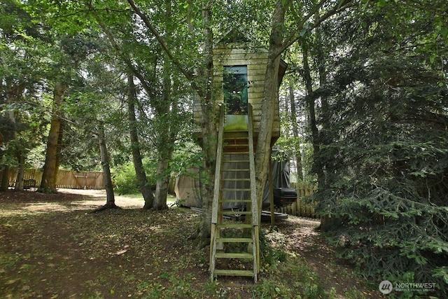 1271 Rickover Dr, Coupeville, WA 98239 - view of playground with stairway