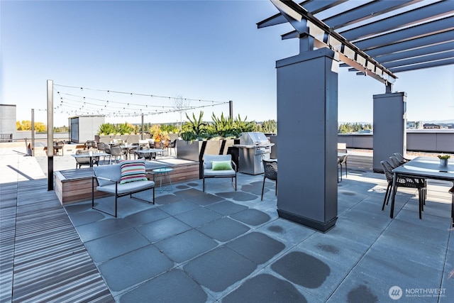 1085 103rd Ave NE Unit 217, Bellevue, WA 98004 - view of patio / terrace with grilling area