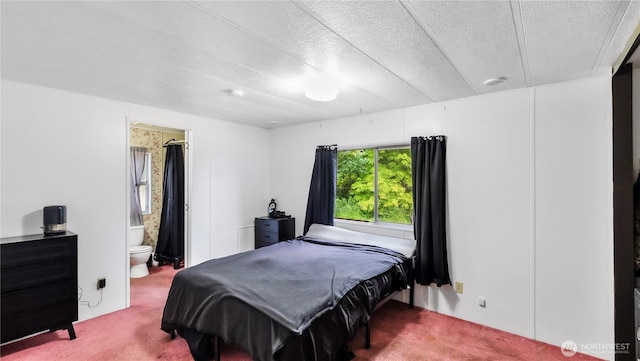 16880 Hwy 112, Clallam Bay, WA 98326 - carpeted bedroom with a textured ceiling