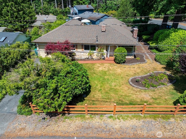 852 NE 194th St, Shoreline, WA 98155 - view from above of property