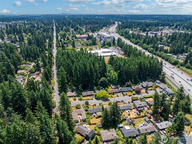 852 NE 194th St, Shoreline, WA 98155 - view of property location with a forest and nearby suburban area