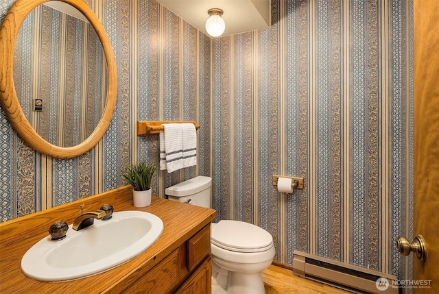 19212 94th Ave W, Edmonds, WA 98020 - bathroom with baseboard heating and vanity