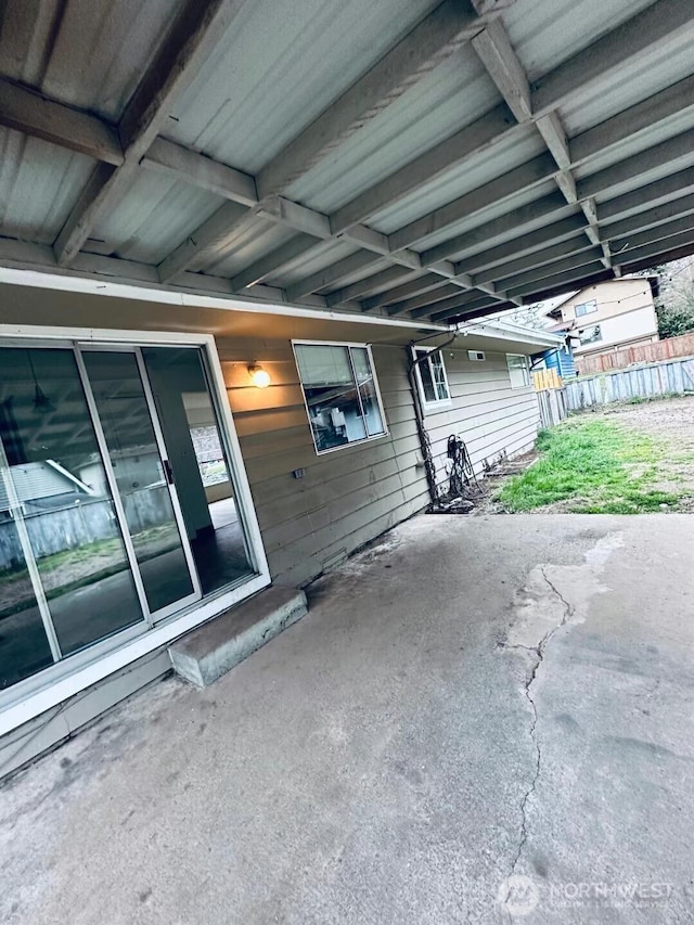 7702 202nd Pl SW, Edmonds, WA 98026 - view of patio with a carport