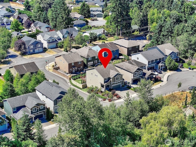 7649 NE 196th St, Kenmore, WA 98028 - aerial view of residential area
