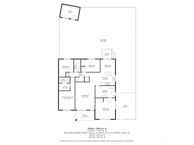 524 Brown St SE, Orting, WA 98360 - view of floor plan / room layout