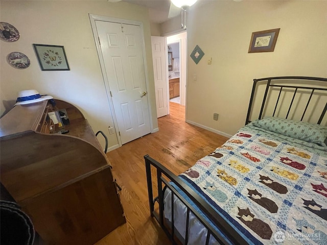 12611 50th Dr SE, Everett, WA 98208 - bedroom featuring wood finished floors and baseboards