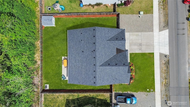 225 N Mcneely St, Buckley, WA 98321 - drone / aerial view