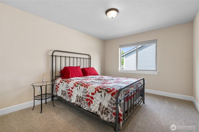 225 N Mcneely St, Buckley, WA 98321 - carpeted bedroom with baseboards