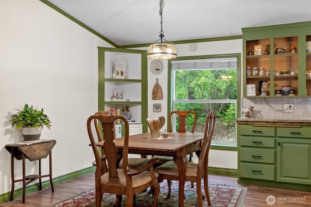 12543 Bear Track Ln SW, Port Orchard, WA 98367 - dining room featuring wood finished floors