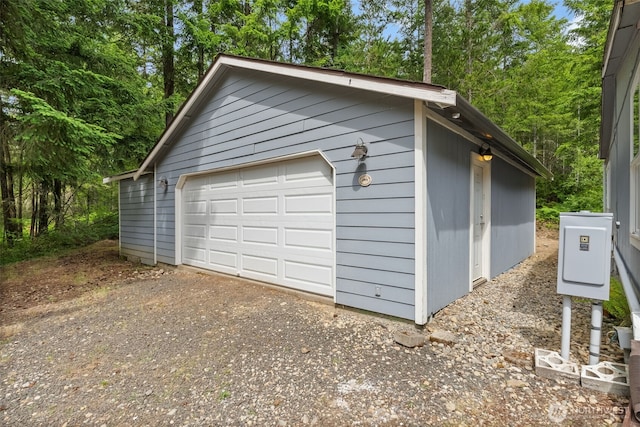 12543 Bear Track Ln SW, Port Orchard, WA 98367 - detached garage with dirt driveway