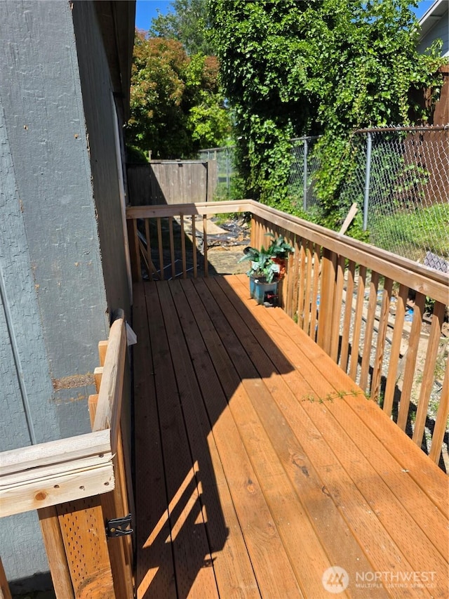 111 99th St S Unit 14, Tacoma, WA 98444 - deck featuring a fenced backyard