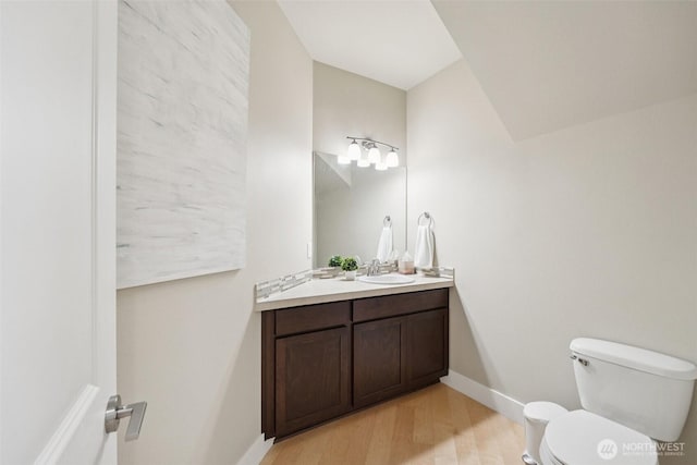 20402 1st Pl W, Lynnwood, WA 98036 - bathroom with vanity and wood finished floors