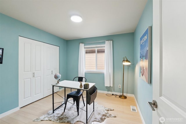 20402 1st Pl W, Lynnwood, WA 98036 - home office featuring wood finished floors