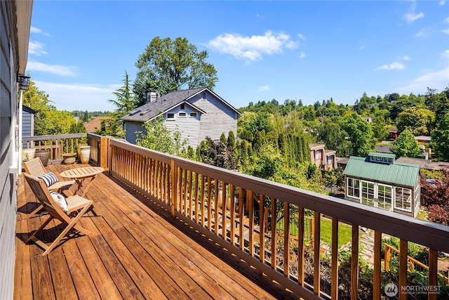 1628 27th Ave, Seattle, WA 98122 - view of deck
