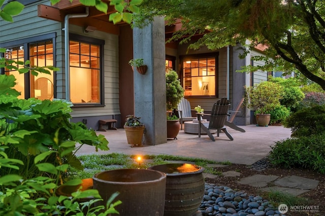 7715 NE 22nd St, Medina, WA 98039 - view of patio