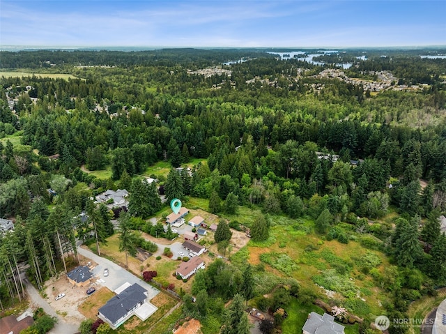 9317 214th Ave E, Bonney Lake, WA 98391 - view of property location with a heavily wooded area