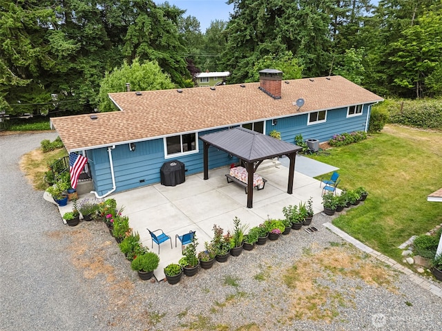 9317 214th Ave E, Bonney Lake, WA 98391 - aerial view of property and surrounding area