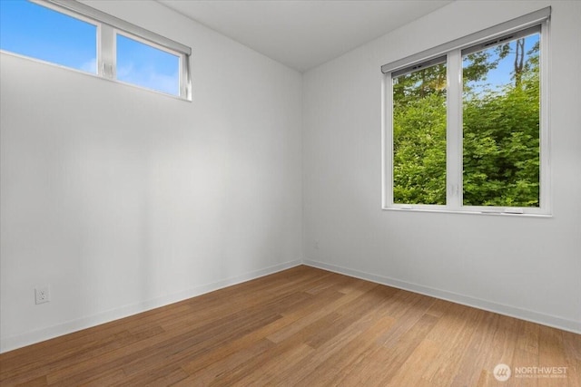 4603 S Juneau St, Seattle, WA 98118 - empty room with light wood-style floors and baseboards