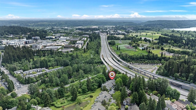 15734 NE 70th Ct Unit 15734, Redmond, WA 98052 - aerial view of property and surrounding area featuring a highway