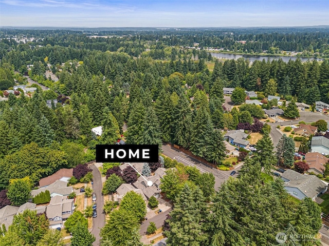 3724 30th Ave SE, Olympia, WA 98501 - aerial view of property and surrounding area featuring a nearby body of water and nearby suburban area