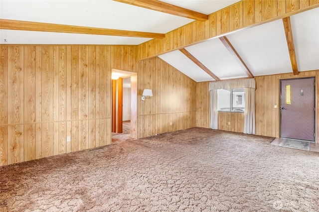2240 W Broadway Ave Unit 22, Moses Lake, WA 98837 - empty room with carpet and wood walls