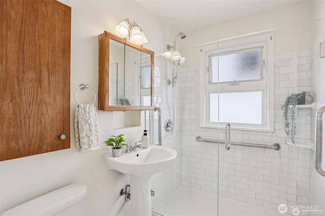 8902 17th Ave NE, Seattle, WA 98115 - full bath with a shower stall and toilet