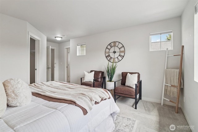1341 52nd St NE Unit 1205, Auburn, WA 98002 - bedroom with light carpet and baseboards