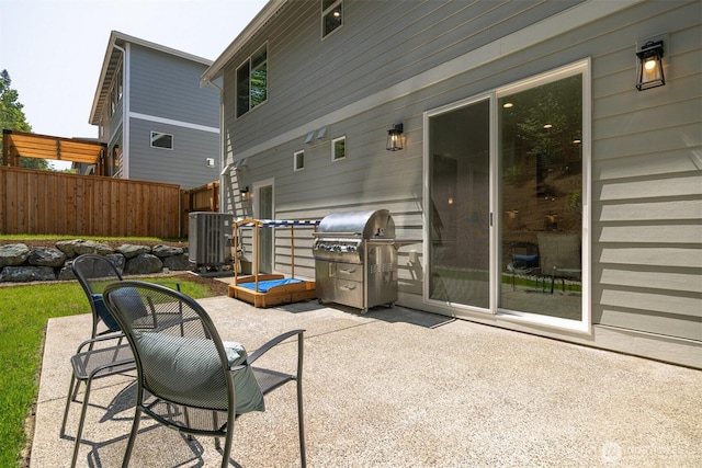 1142 Brookstone Dr, Bellingham, WA 98229 - view of patio / terrace featuring grilling area