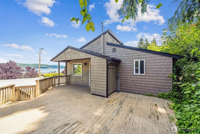 13540 E State Route 106, Belfair, WA 98528 - view of wooden deck