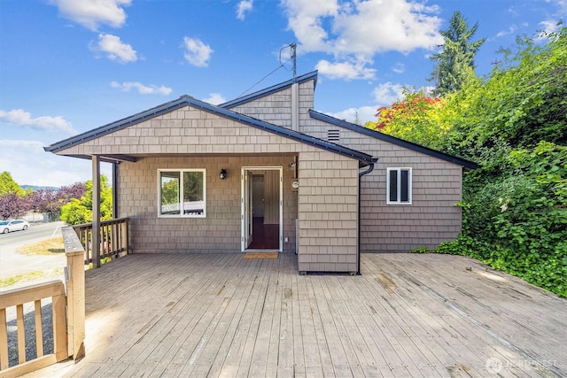 13540 E State Route 106, Belfair, WA 98528 - view of deck