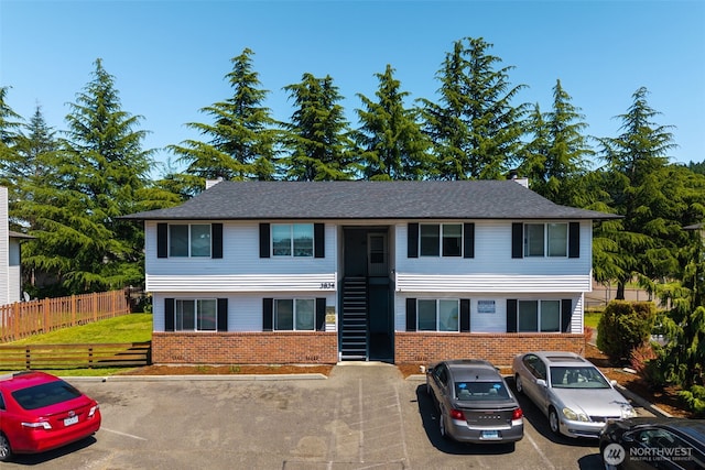 3834 D Pl SE, Auburn, WA 98002 - view of front of house featuring brick siding and uncovered parking