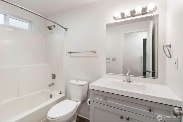 3834 D Pl SE, Auburn, WA 98002 - full bathroom with vanity and shower / tub combination