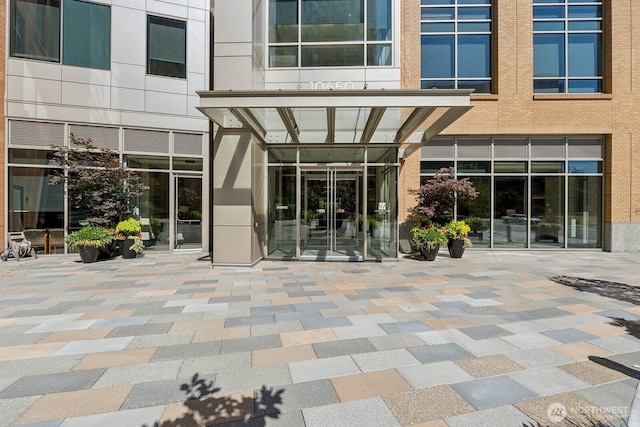 10610 NE 9th Pl Unit C4210, Bellevue, WA 98004 - property entrance featuring brick siding