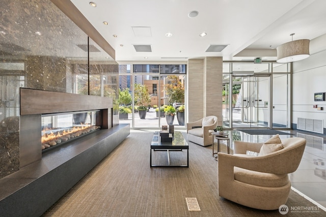 10610 NE 9th Pl Unit C4210, Bellevue, WA 98004 - lobby featuring expansive windows