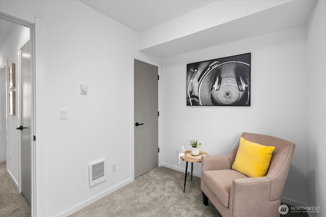 9030 18th Ave SW Unit E, Seattle, WA 98106 - living area with carpet flooring and baseboards