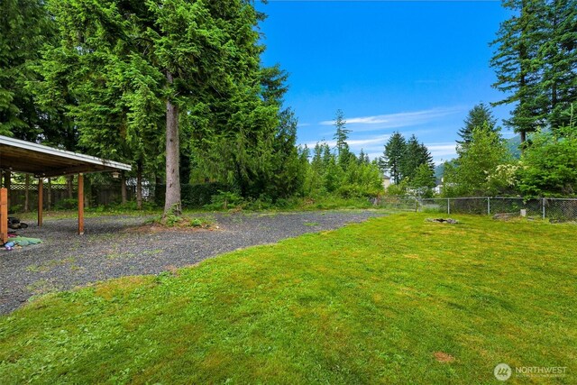6258 Bellwood Dr, Maple Falls, WA 98266 - view of yard