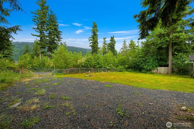 6258 Bellwood Dr, Maple Falls, WA 98266 - view of yard with a forest view